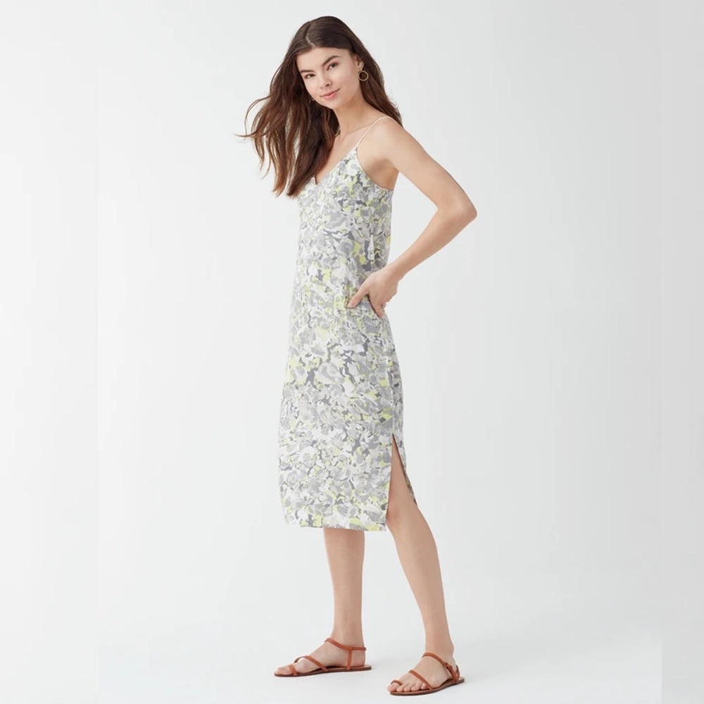 Splendid Women's Skylight Double Layer Printed Cami Dress In Yellow Glow Small